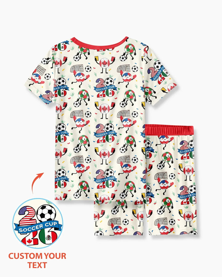 Schlafanzug-Set zweiteilig, kurze Ärmel, kurze Hose, Bambus