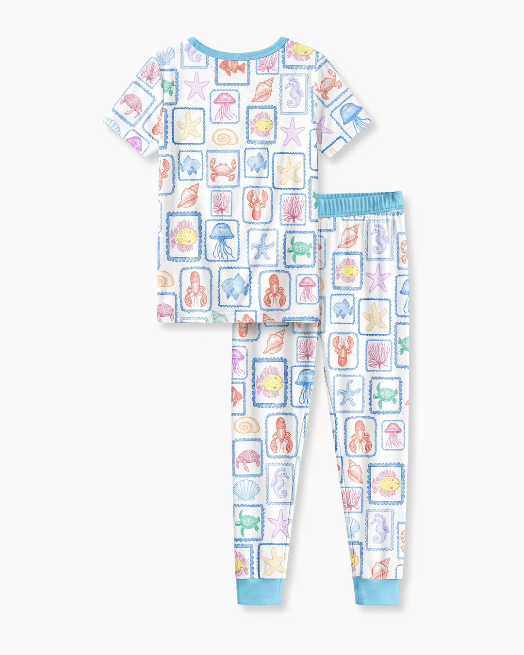 Zweiteiliges, kurzärmliges Pyjama-Set mit Marienkäfern