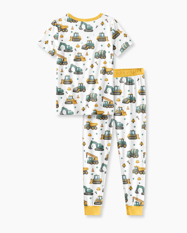 Zweiteiliges, kurzärmliges Pyjama-Set mit Marienkäfern
