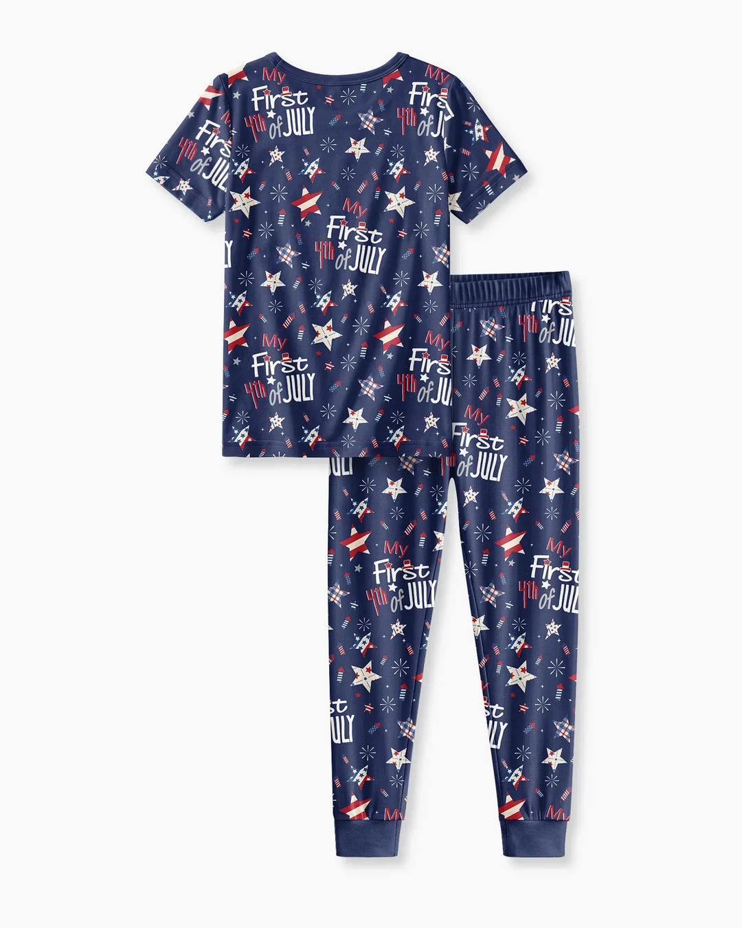 Zweiteiliges, kurzärmliges Pyjama-Set mit Marienkäfern