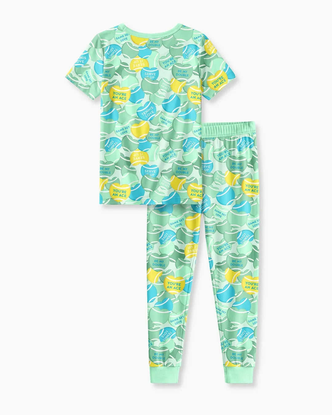 Zweiteiliges, kurzärmliges Pyjama-Set mit Marienkäfern