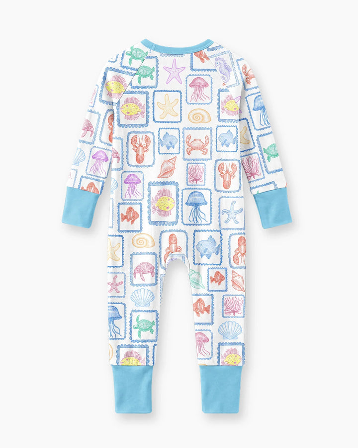 Gerippte Babykleidung mit individuellem Foto - Weich &amp; Skizzenhaft