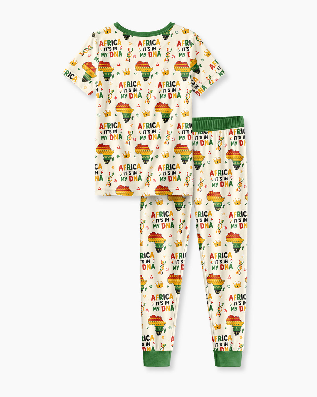 Zweiteiliges, kurzärmliges Pyjama-Set mit Marienkäfern