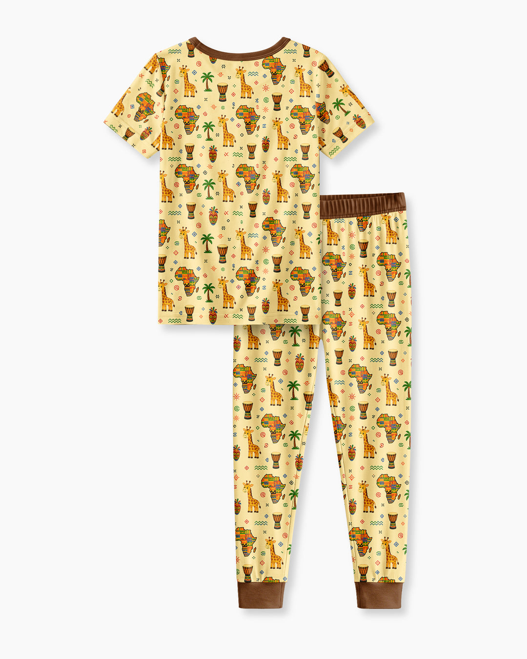 Zweiteiliges, kurzärmliges Pyjama-Set mit Marienkäfern