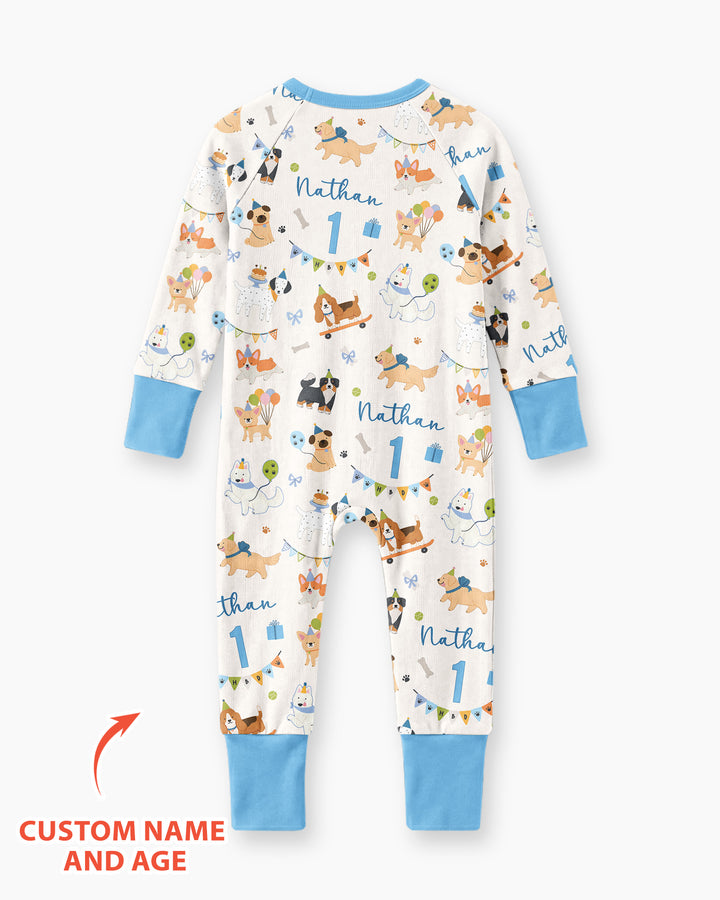 Gerippte Babykleidung mit individuellem Foto - Weich &amp; Skizzenhaft