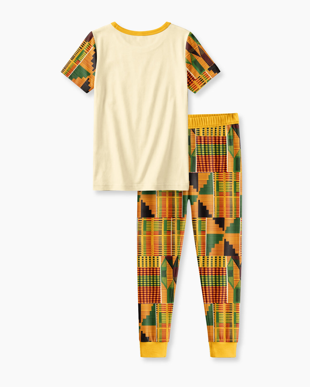 Black Girl Dream Lead Achieve Believe Bamboo Two Piece Short Sleeve Pajama Set