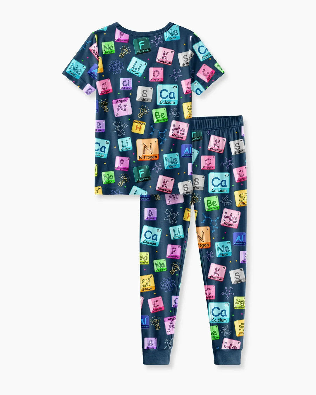Zweiteiliges, kurzärmliges Pyjama-Set mit Marienkäfern