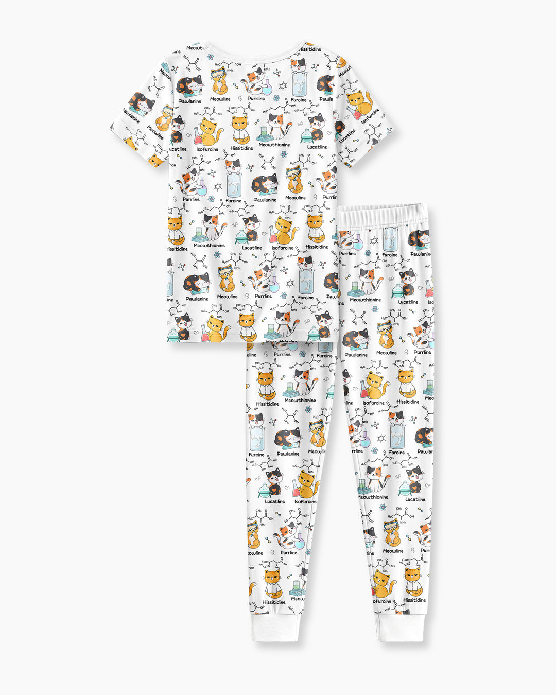 Zweiteiliges, kurzärmliges Pyjama-Set mit Marienkäfern