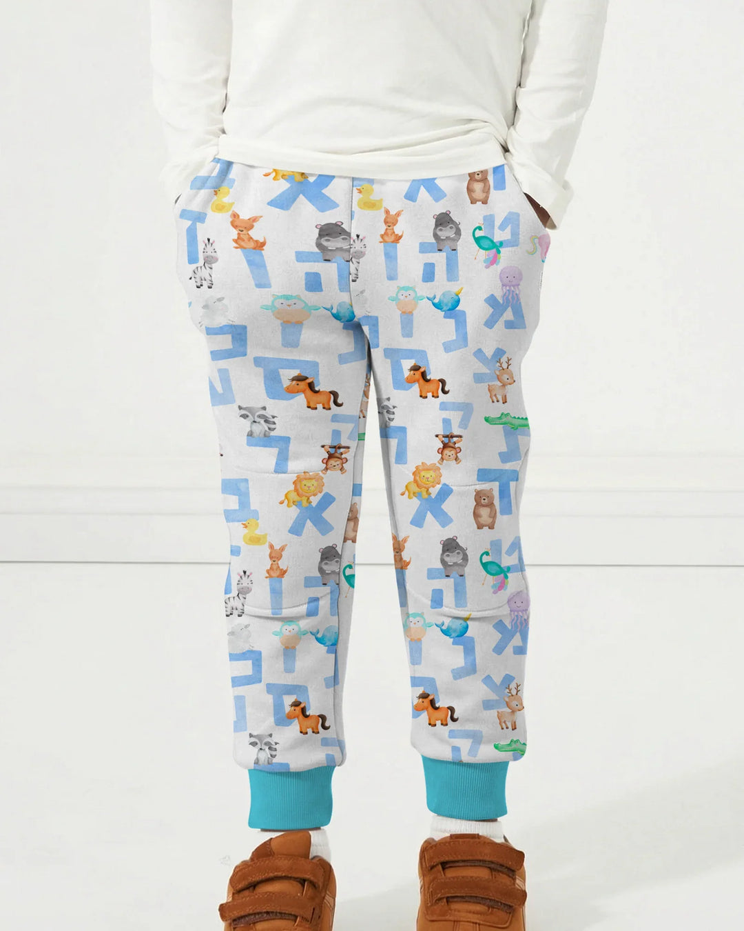 Hebräisches Tieralphabet Jogger Bambus