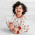 Christmas Elf Bamboo Two Piece Long Sleeve Pajama Set