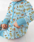 Gerippte Babykleidung mit individuellem Foto - Weich &amp; Skizzenhaft