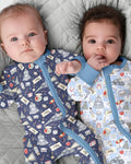 Gerippte Babykleidung mit individuellem Foto - Weich &amp; Skizzenhaft