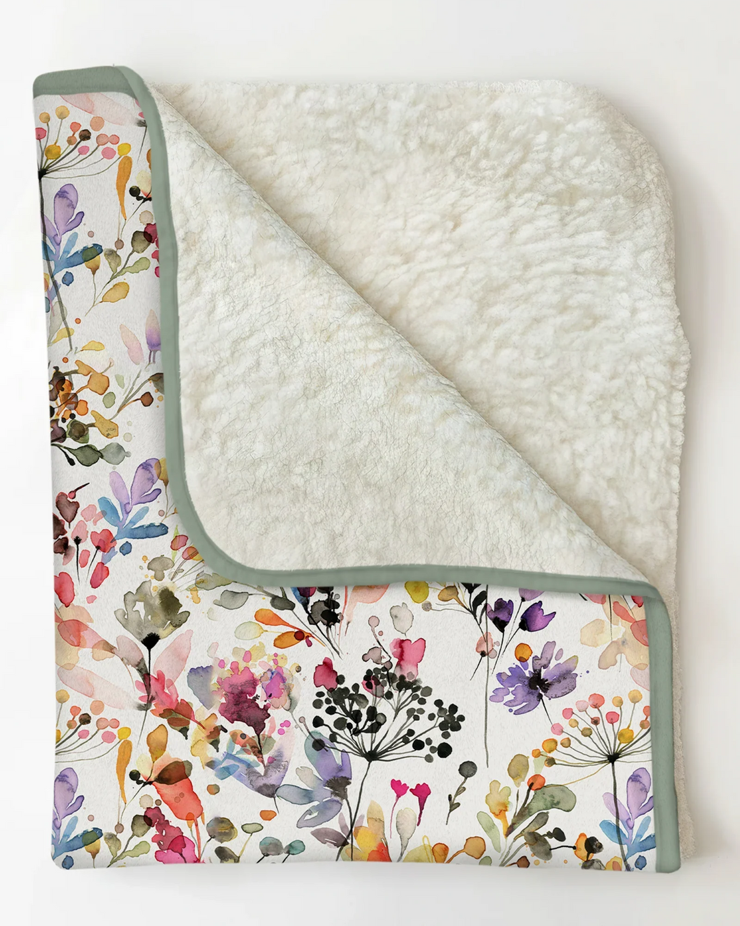 Autumn Meadow Botanicals Bamboo Blanket