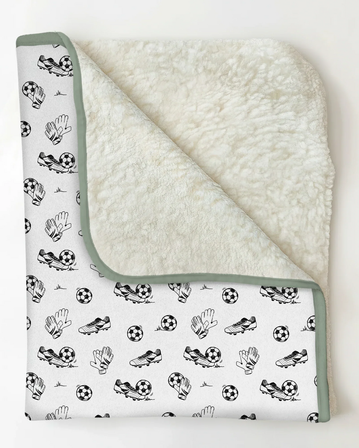 Future Soccer Champion Bamboo Blanket