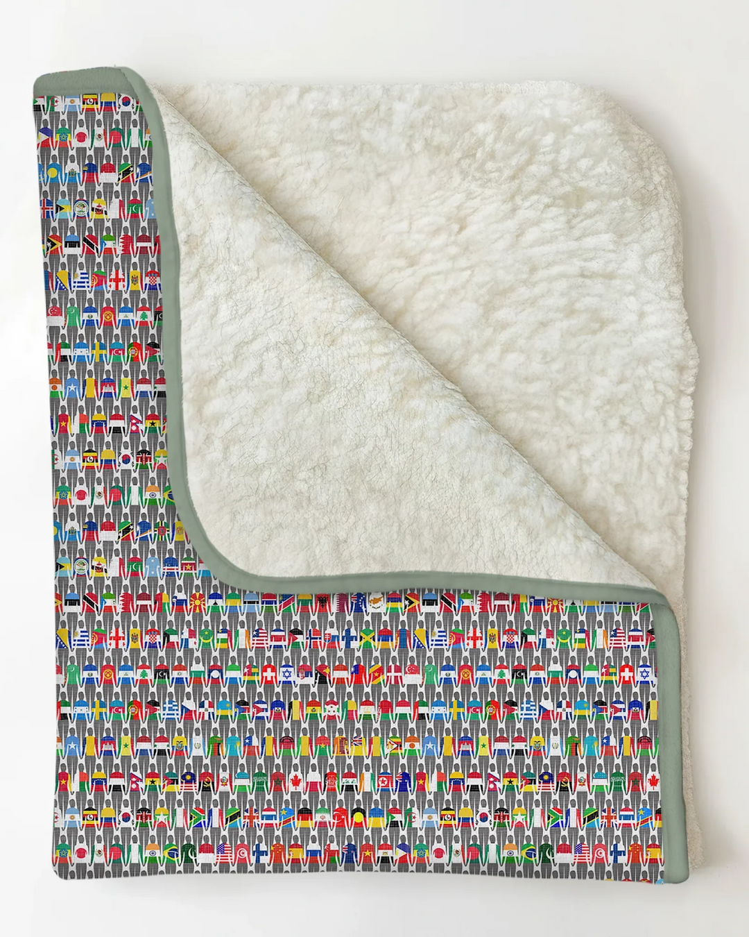 Around The World Bamboo Blanket
