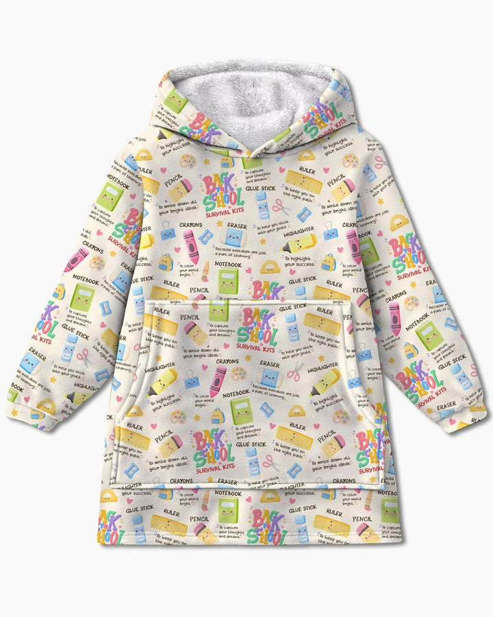 Benutzerdefinierter Bambus-Deckenhoodie (Vorlage)
