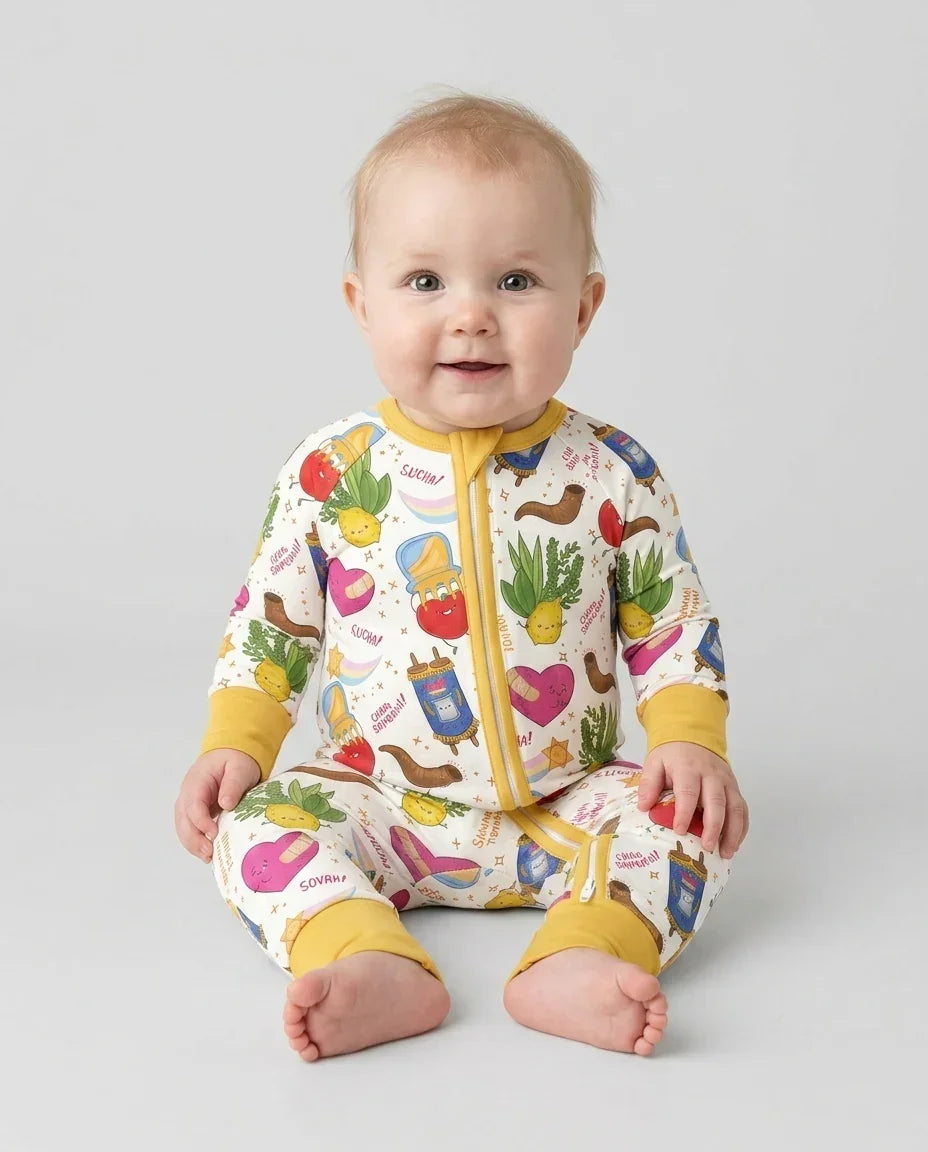 Gerippte Babykleidung mit individuellem Foto - Weich &amp; Skizzenhaft