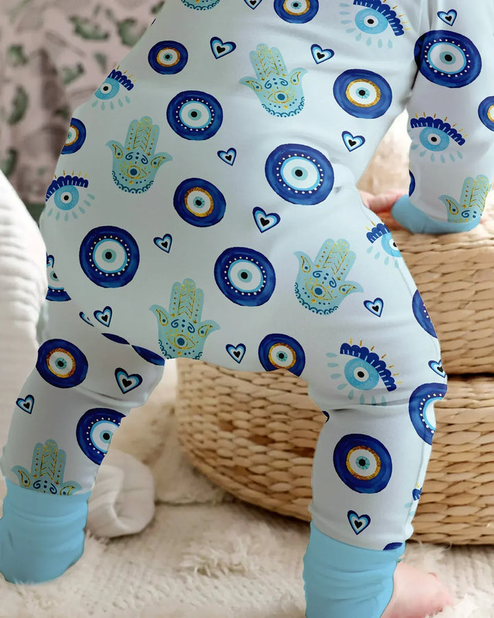 Gerippte Babykleidung mit individuellem Foto - Weich &amp; Skizzenhaft