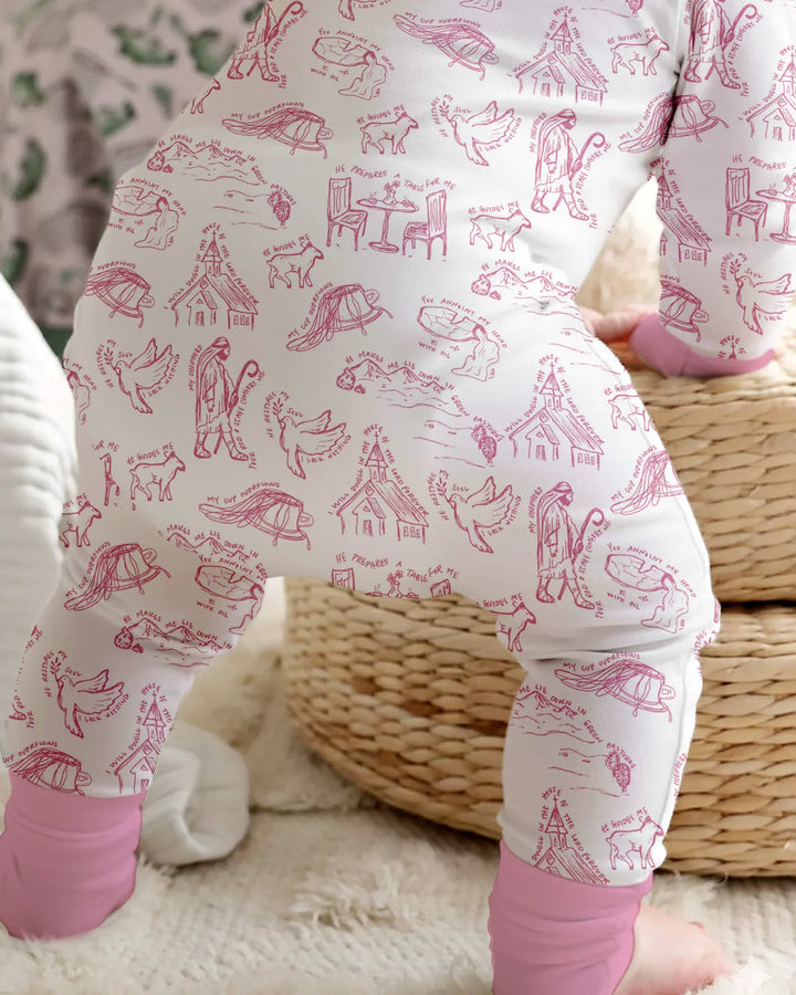 Gerippte Babykleidung mit individuellem Foto - Weich &amp; Skizzenhaft