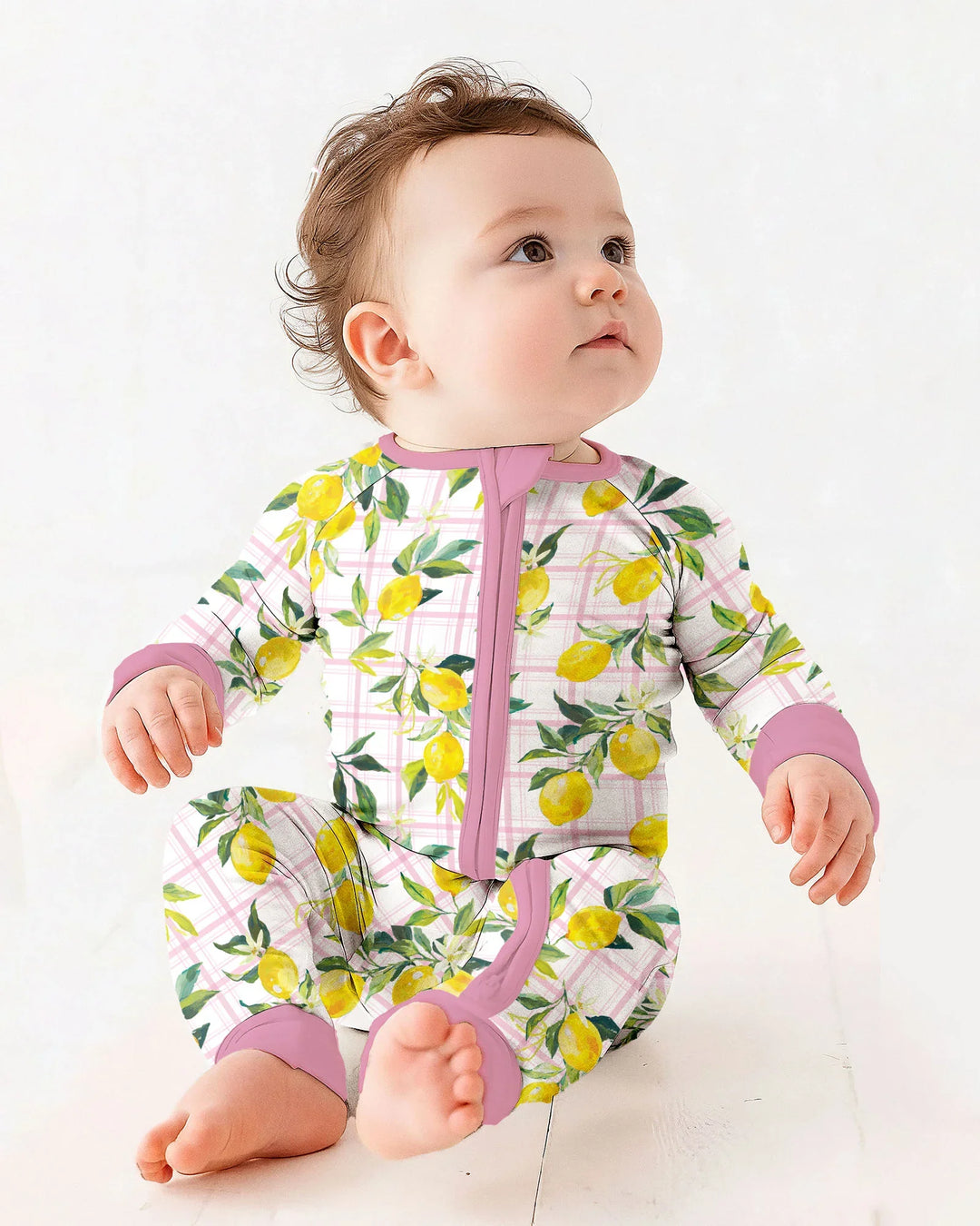 Gerippte Babykleidung mit individuellem Foto - Weich &amp; Skizzenhaft