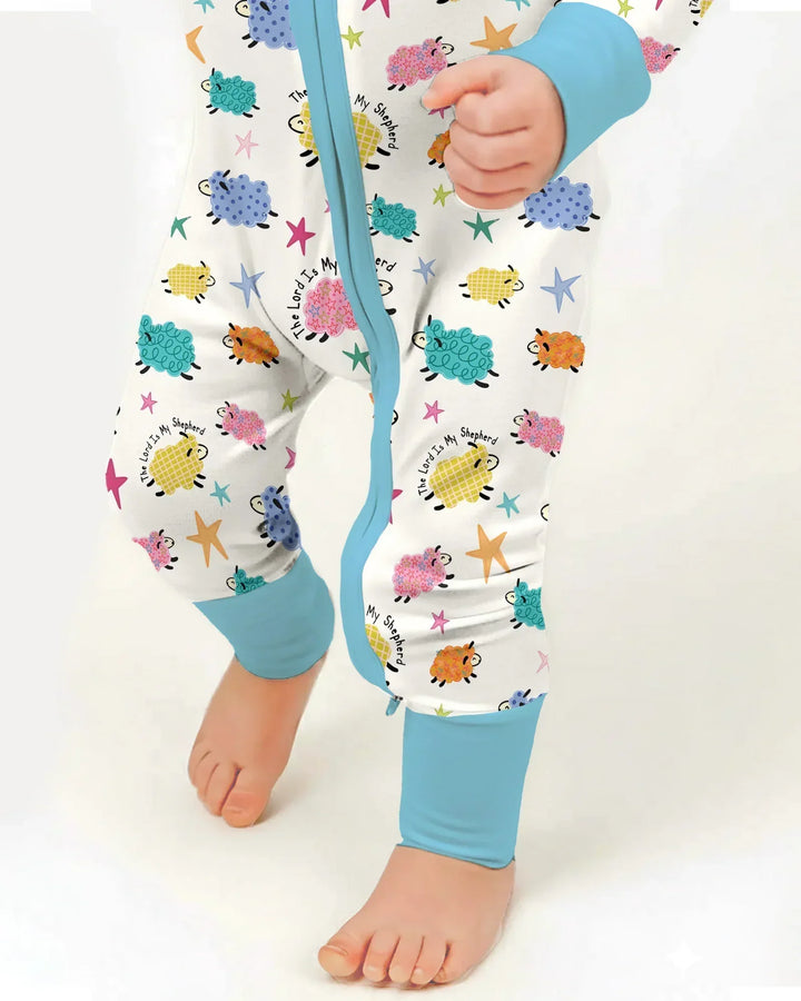 Gerippte Babykleidung mit individuellem Foto - Weich &amp; Skizzenhaft