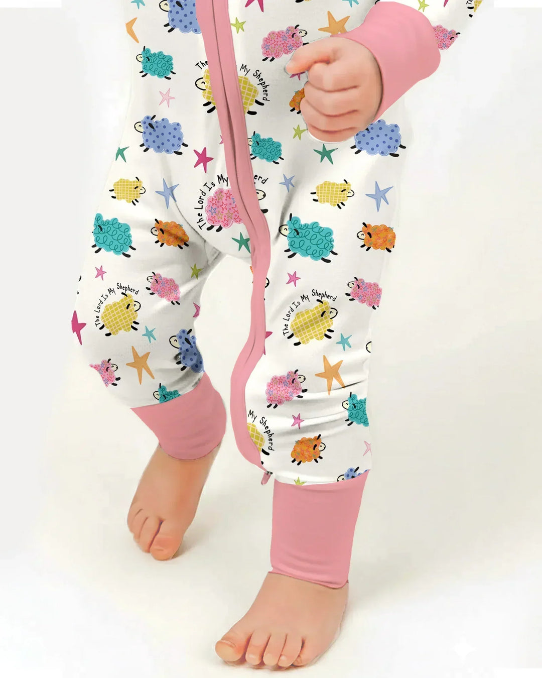 Gerippte Babykleidung mit individuellem Foto - Weich &amp; Skizzenhaft