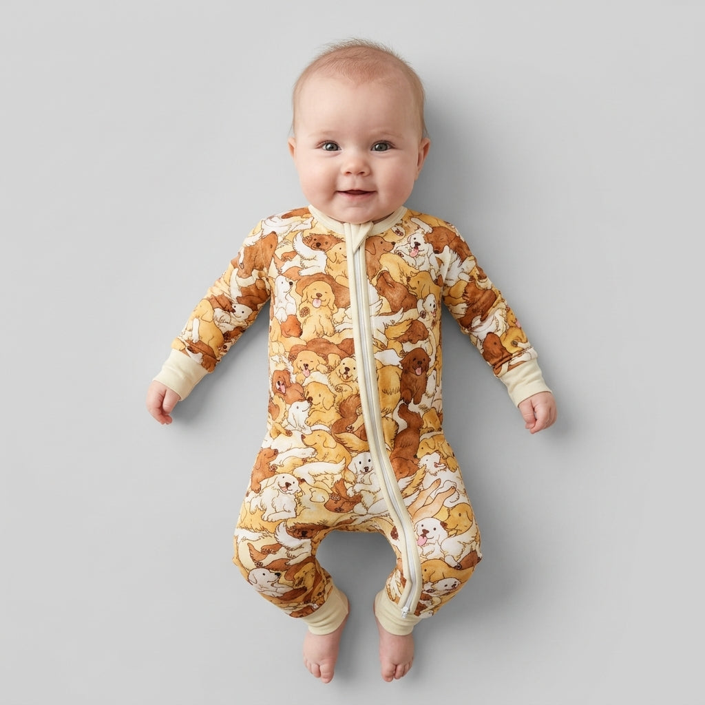 Puppy Pile Bamboo Convertible Zippy