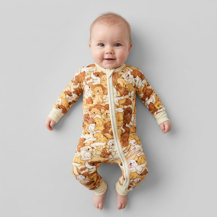 Puppy Pile Bamboo Convertible Zippy