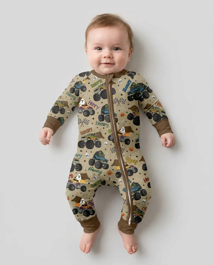 Gerippte Babykleidung mit individuellem Foto - Weich &amp; Skizzenhaft