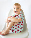 Template Zweiteiliges Pyjama-Set mit kurzen Ärmeln und Shorts