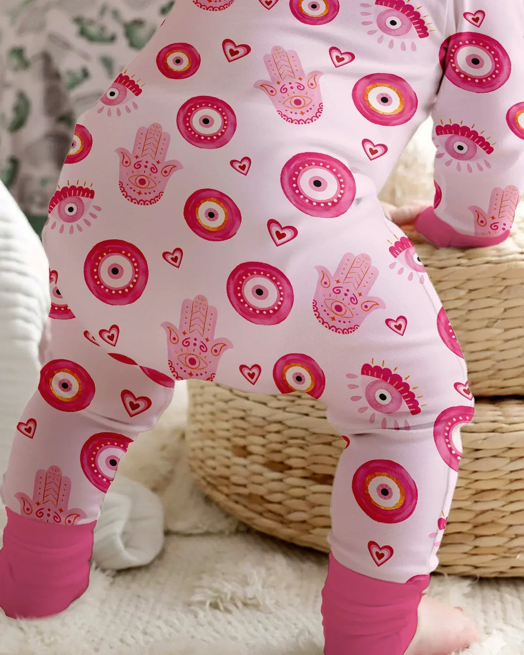 Gerippte Babykleidung mit individuellem Foto - Weich &amp; Skizzenhaft