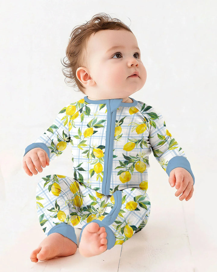 Gerippte Babykleidung mit individuellem Foto - Weich &amp; Skizzenhaft