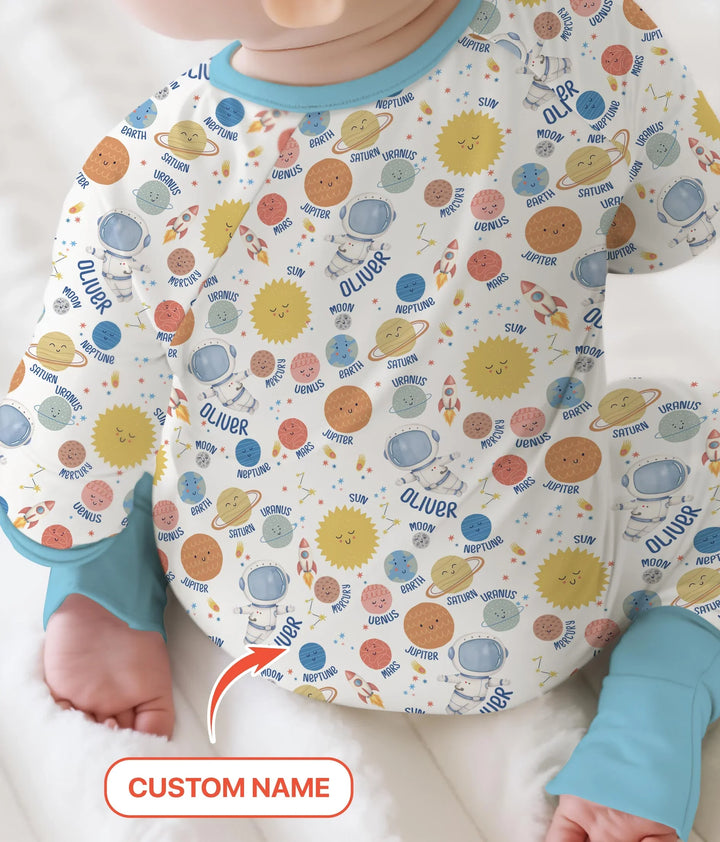 Gerippte Babykleidung mit individuellem Foto - Weich &amp; Skizzenhaft