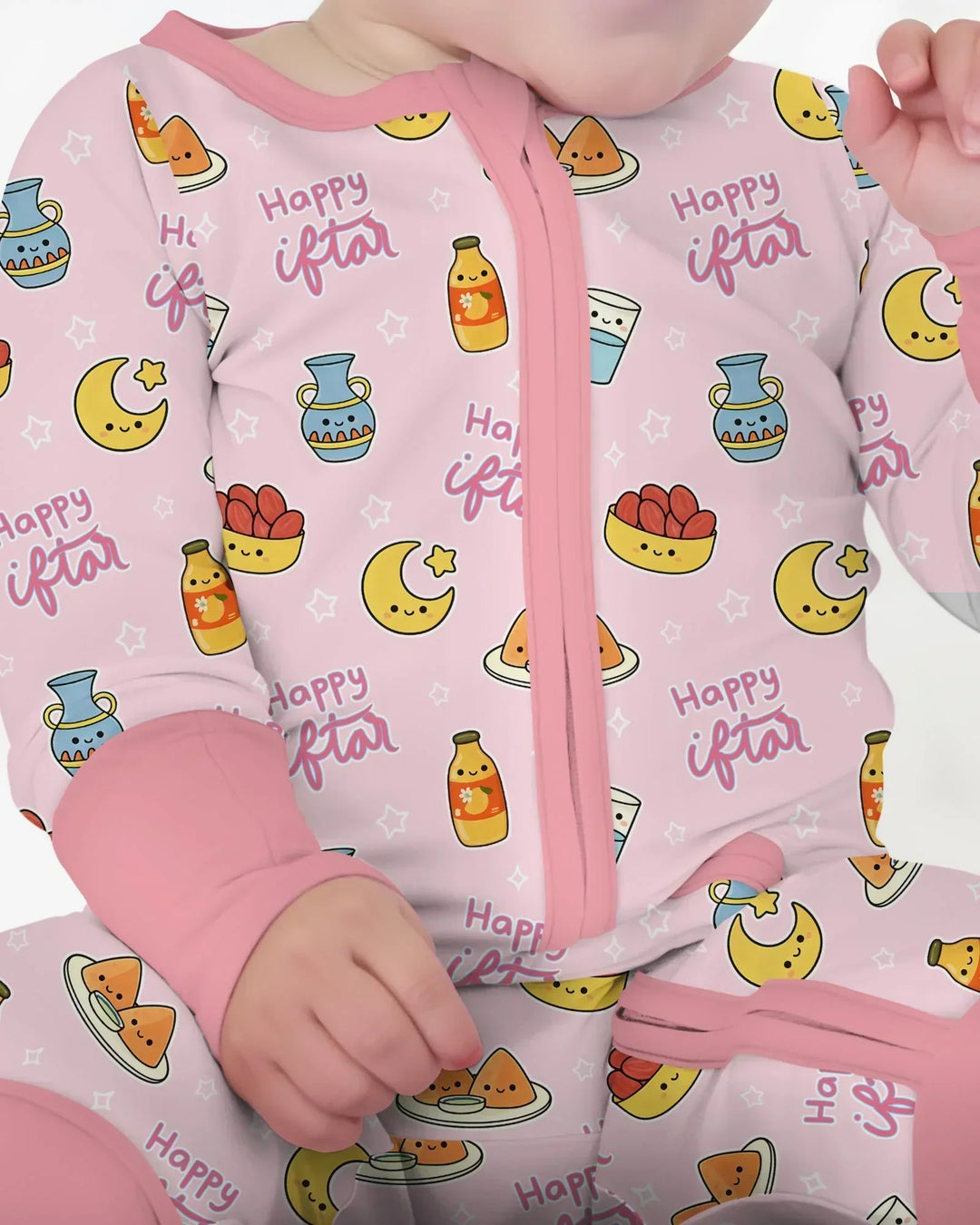 Gerippte Babykleidung mit individuellem Foto - Weich &amp; Skizzenhaft