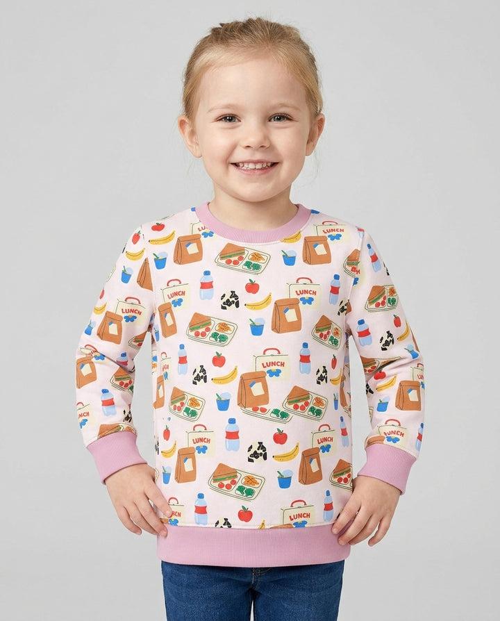 Template Damen-Rundhals-Sweatshirt aus Bambus