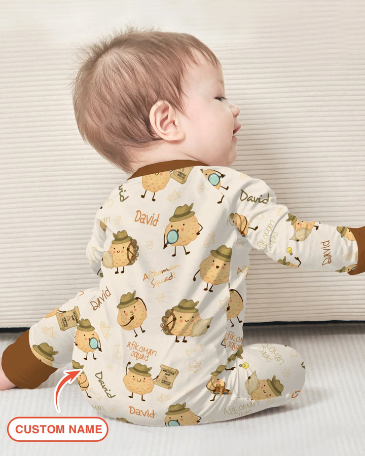 Gerippte Babykleidung mit individuellem Foto - Weich &amp; Skizzenhaft