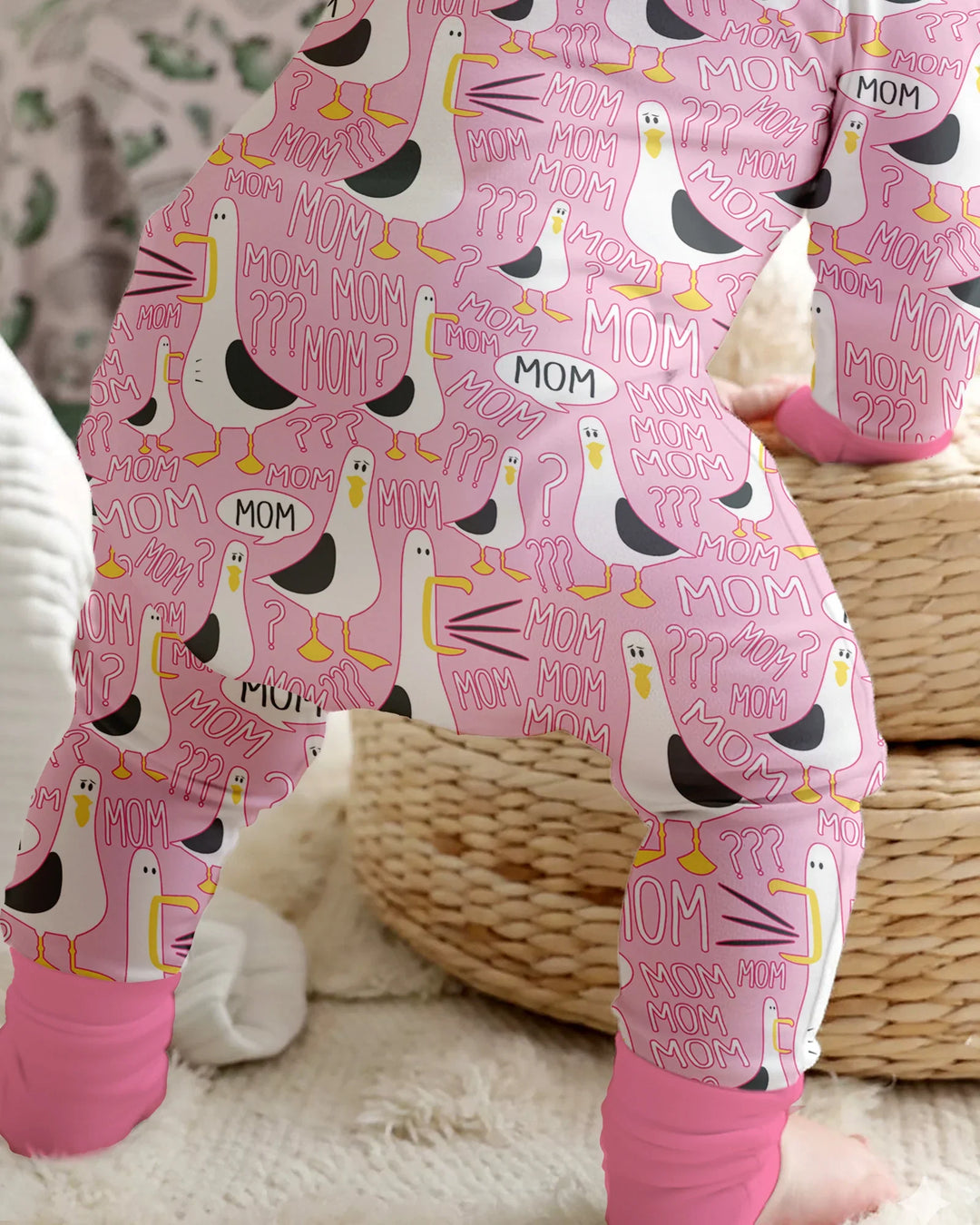 Gerippte Babykleidung mit individuellem Foto - Weich &amp; Skizzenhaft