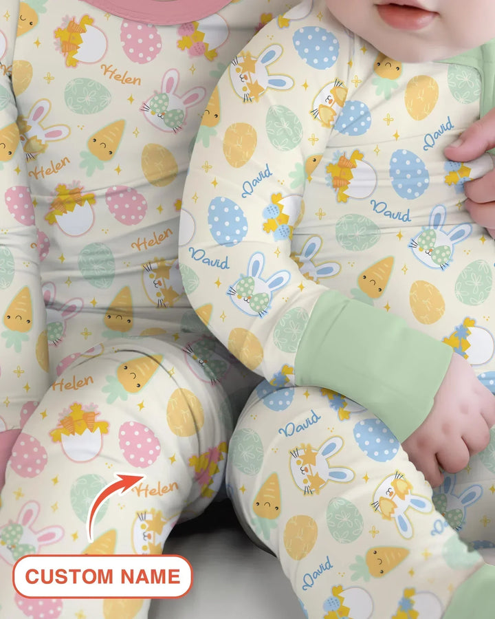 Retro Easter Bamboo Convertible Zippy