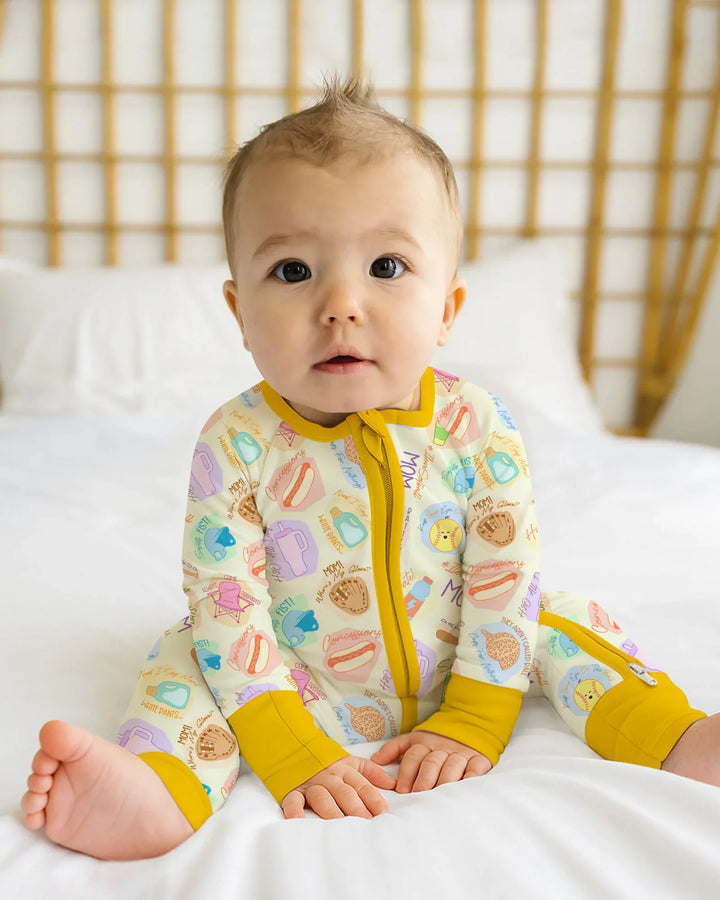 Gerippte Babykleidung mit individuellem Foto - Weich &amp; Skizzenhaft