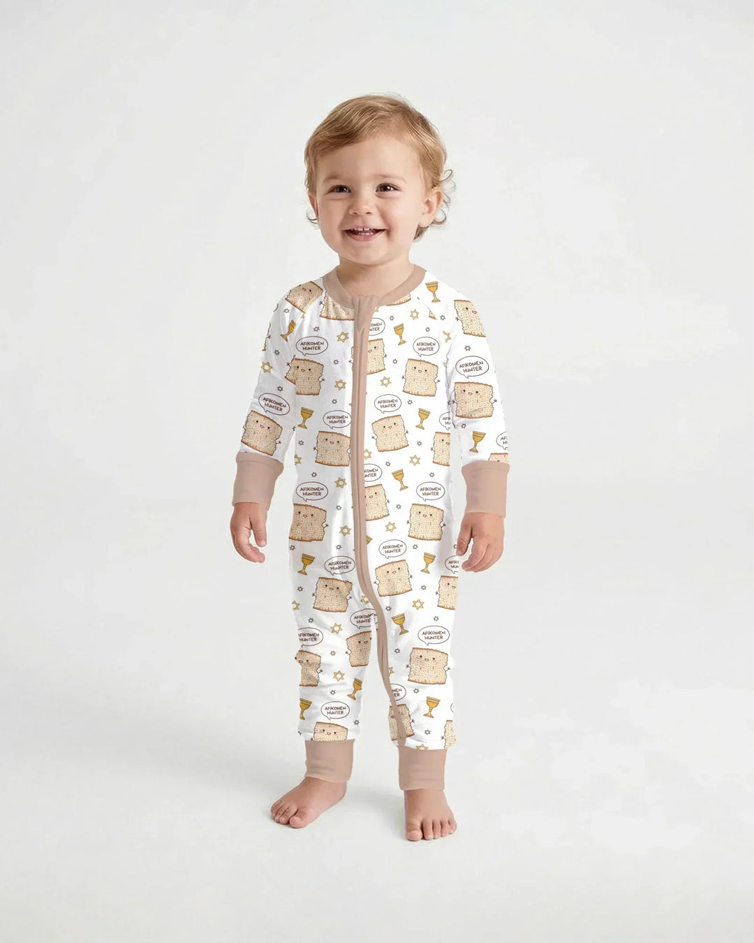 Gerippte Babykleidung mit individuellem Foto - Weich &amp; Skizzenhaft