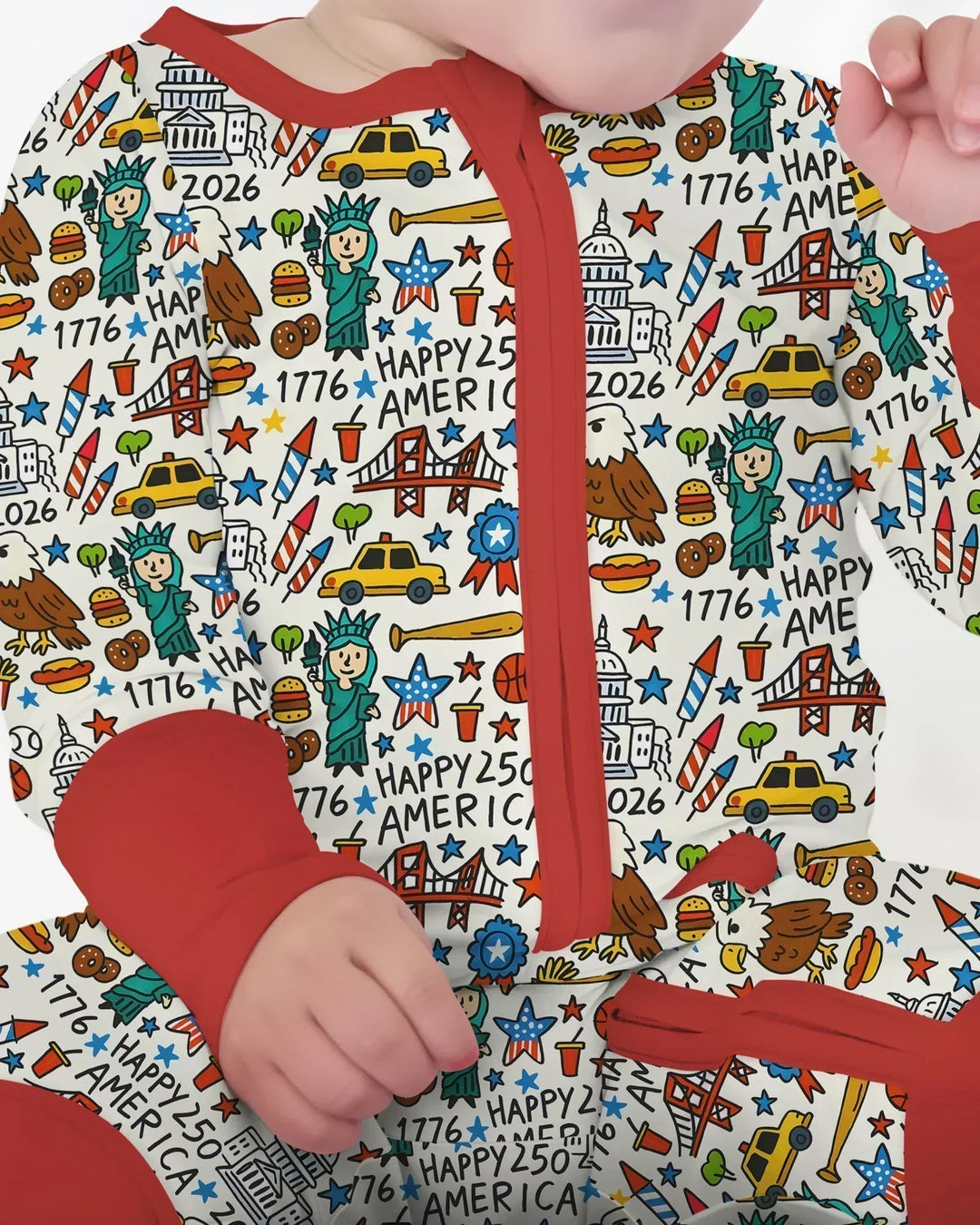 Gerippte Babykleidung mit individuellem Foto - Weich &amp; Skizzenhaft