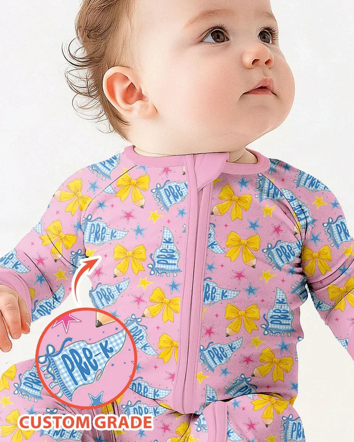 Gerippte Babykleidung mit individuellem Foto - Weich &amp; Skizzenhaft