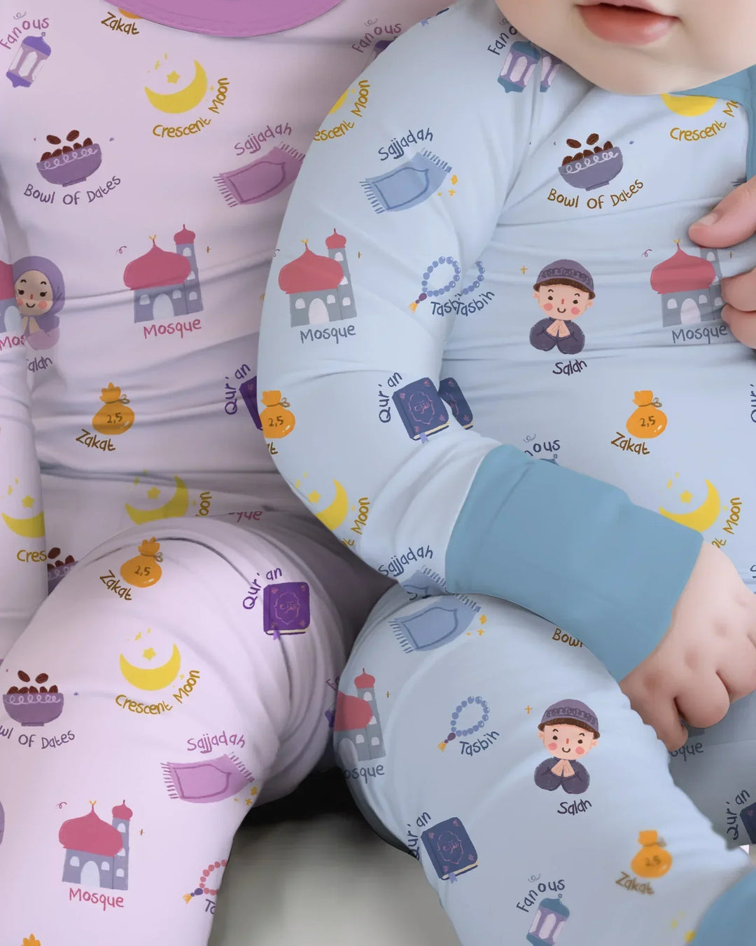 Gerippte Babykleidung mit individuellem Foto - Weich &amp; Skizzenhaft