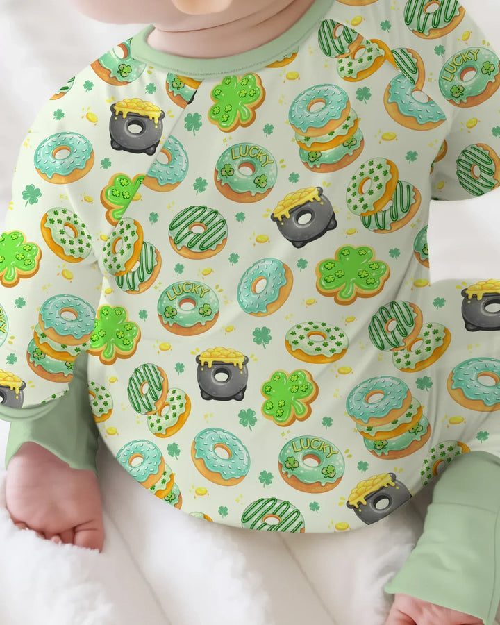 St. Patrick's Day Donut Bamboo Convertible Zippy