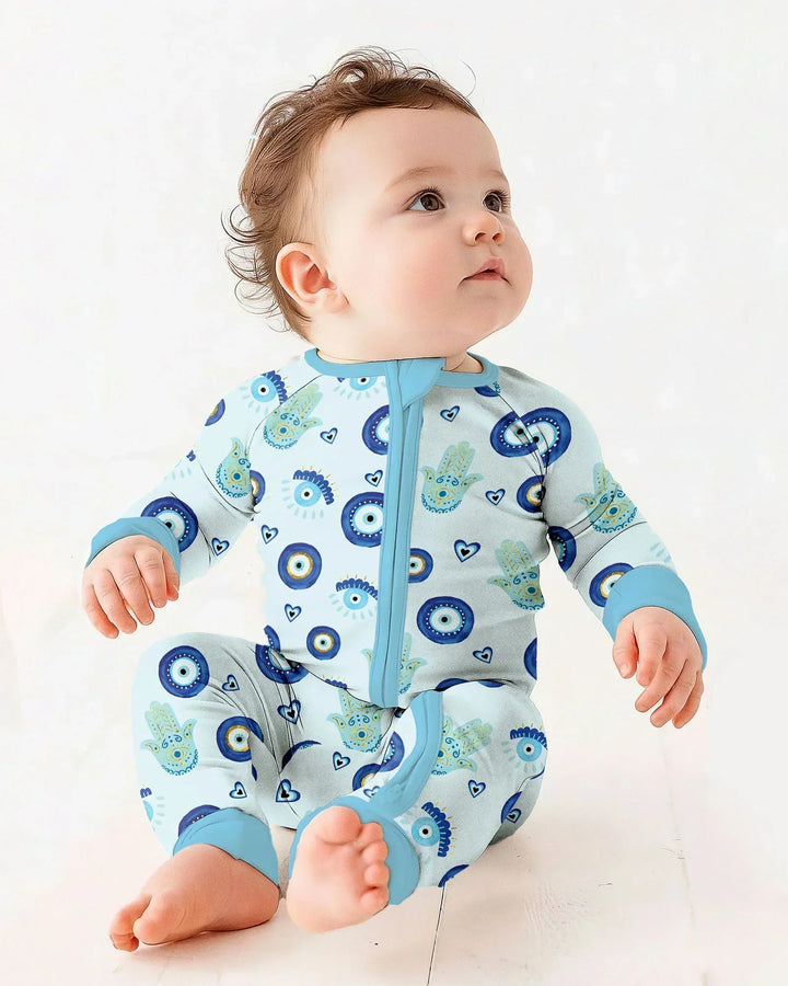 Gerippte Babykleidung mit individuellem Foto - Weich &amp; Skizzenhaft