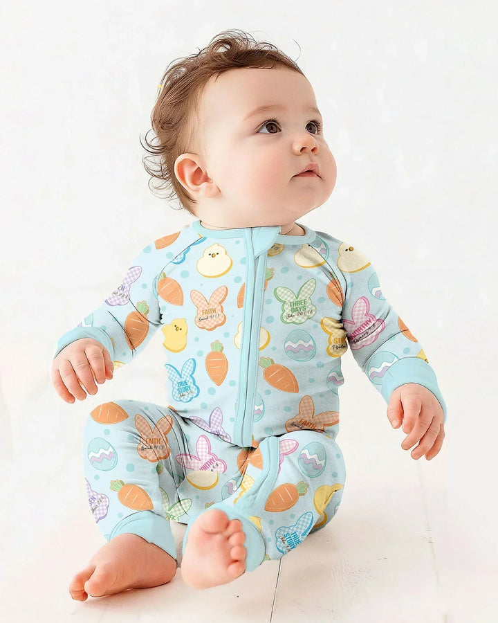 Gerippte Babykleidung mit individuellem Foto - Weich &amp; Skizzenhaft