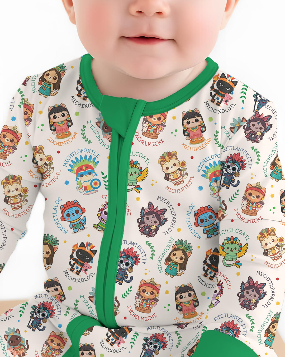 Gerippte Babykleidung mit individuellem Foto - Weich &amp; Skizzenhaft