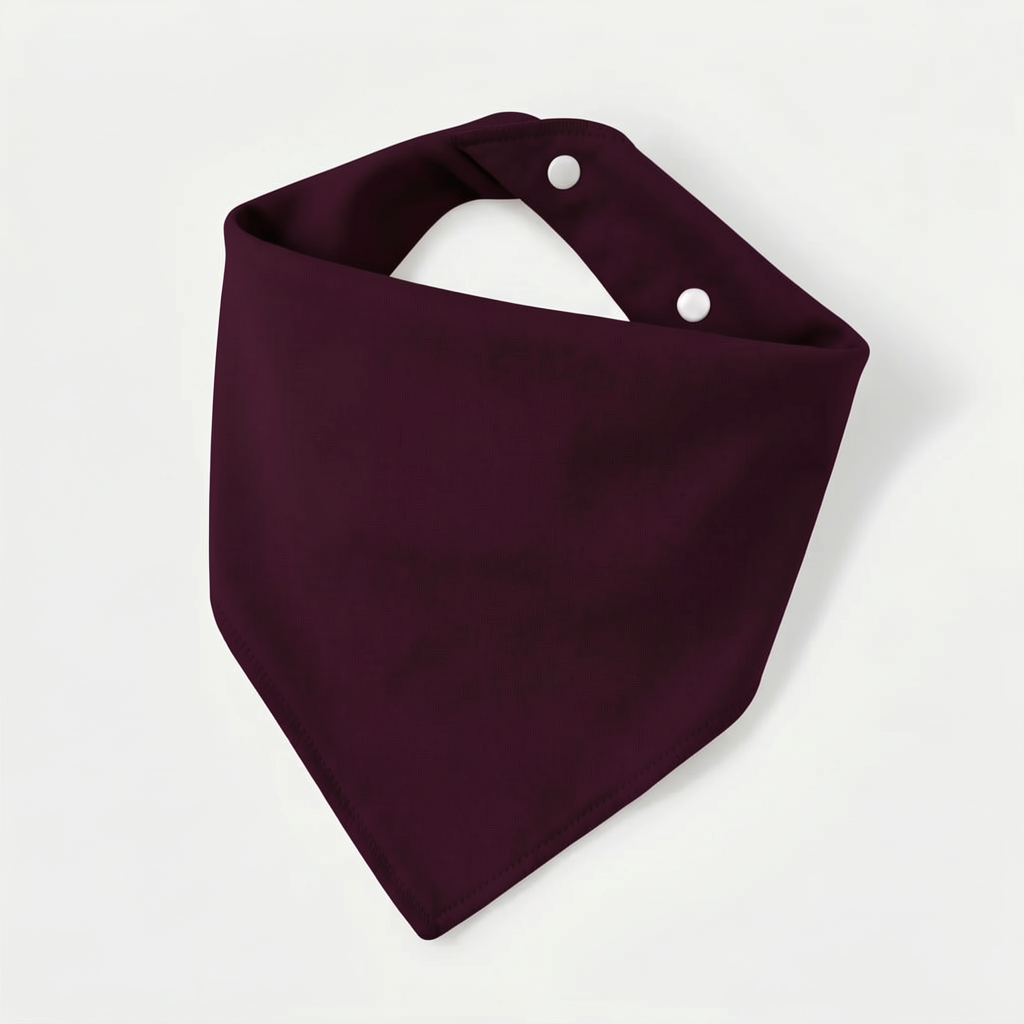 Solid Color Bamboo Bib