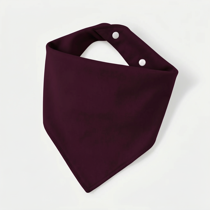 Solid Color Bamboo Bib