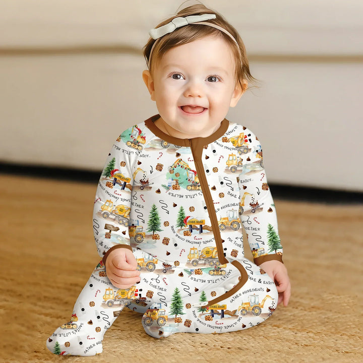 Gerippte Babykleidung mit individuellem Foto - Weich &amp; Skizzenhaft
